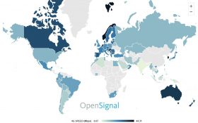 مقایسه سرعت اینترنت ۴G در کشورهای دنیا