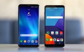 استفاده از پنل‌های نمایشگر LCD در گوشی ال‌جی G7