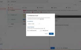 قابلیت ارسال ایمیل های خود به خود پاک شونده در جیمیل